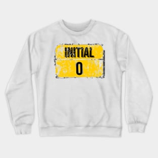 For initials or first letters of names starting with the letter O Crewneck Sweatshirt